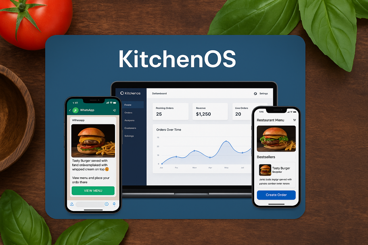 KitchenOS portfolio preview